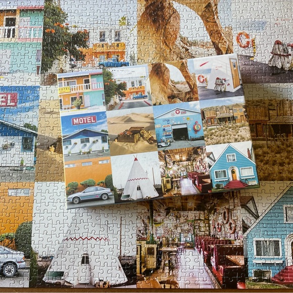 Find Momo 1000 piece Search & Find galison Puzzles 2/$12 - Picture 8 of 9